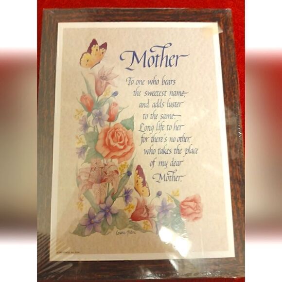 unbranded Other - Mother Wall Plaque,  Wall Hanging 9 X 12"  NWOT